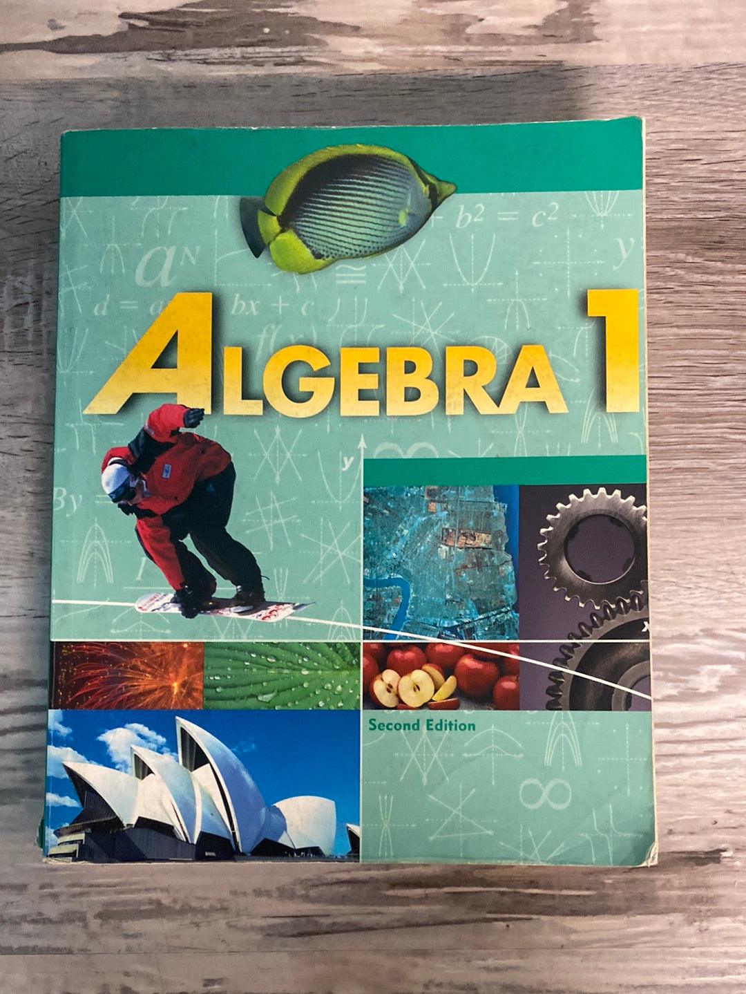 BJU Algebra 1 Student Textbook 2nd