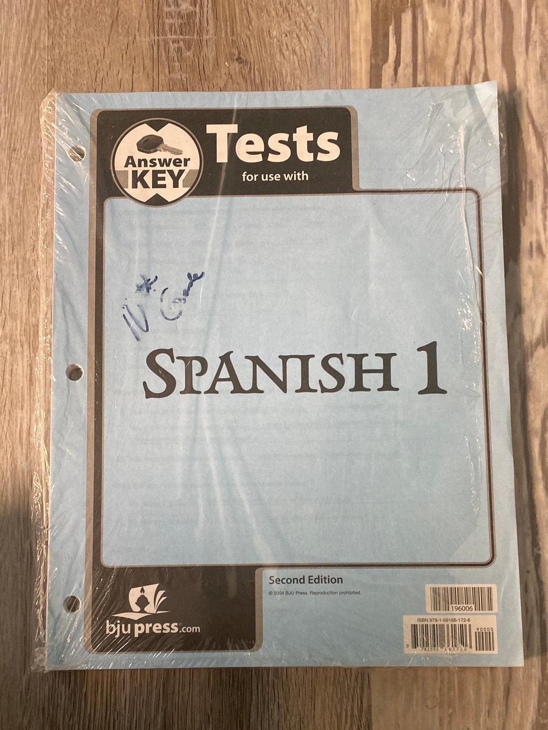 BJU Spanish 1 Set, Second Edition