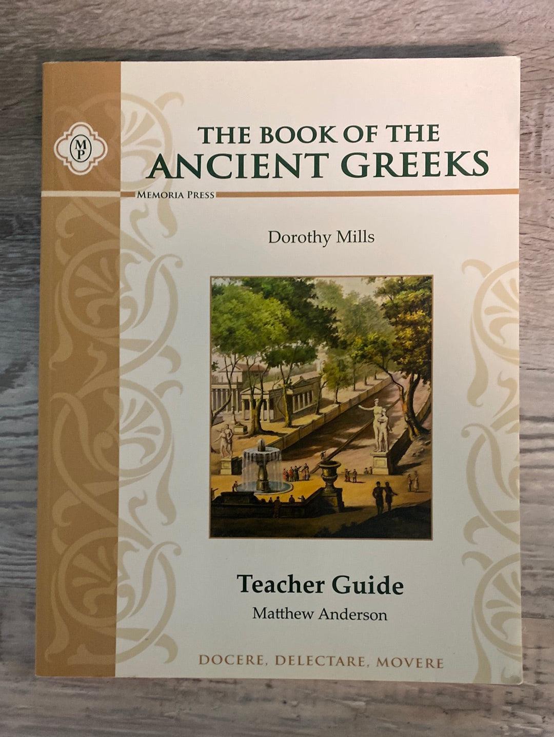 The Book of the Ancient Greeks, TG and Book, Memoria