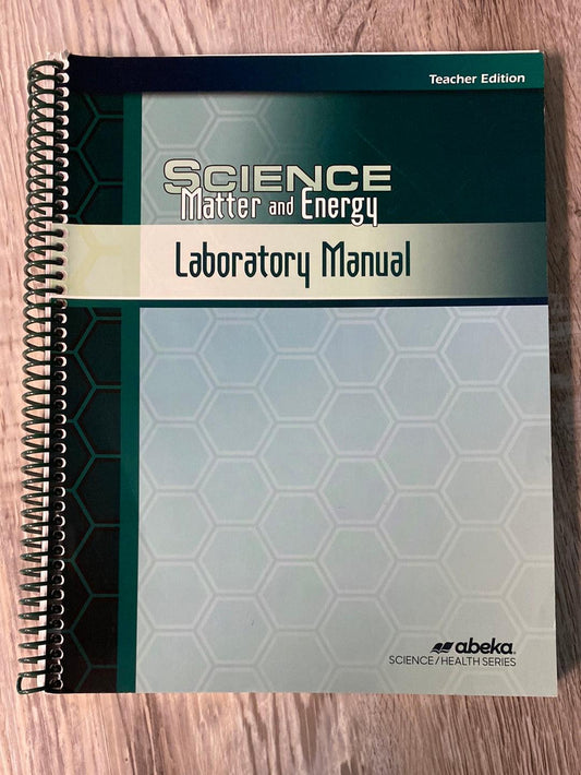 Abeka Science Matter and Energy Lab Set