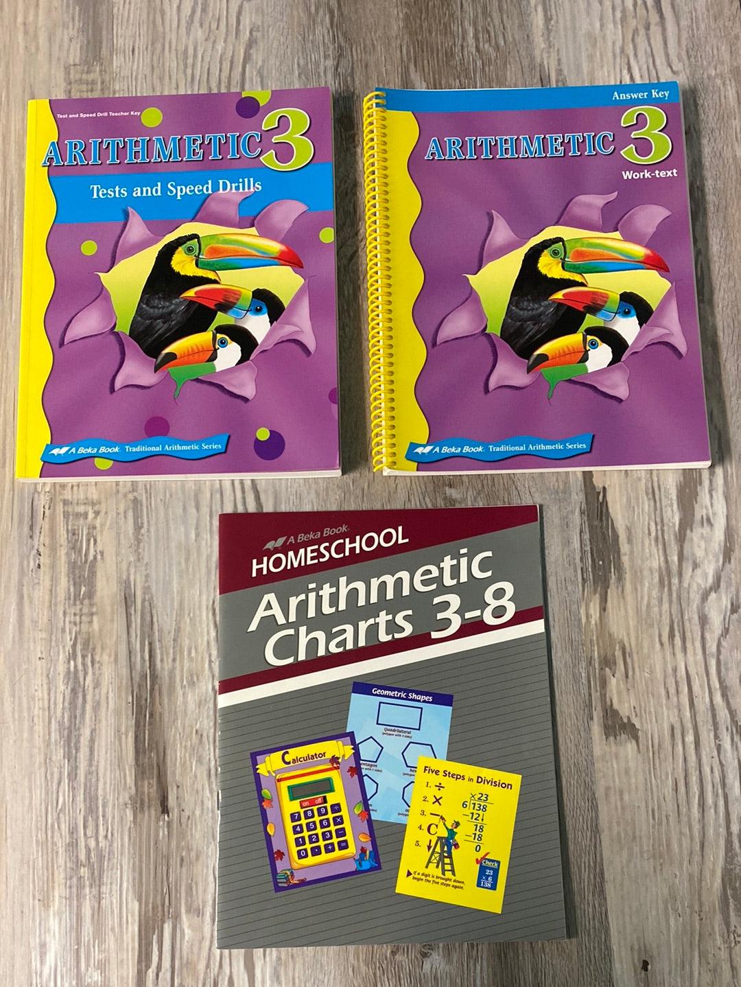 Abeka Arithmetic 3 Teacher Books