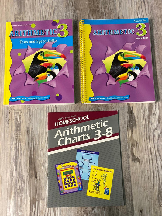 Abeka Arithmetic 3 Teacher Books
