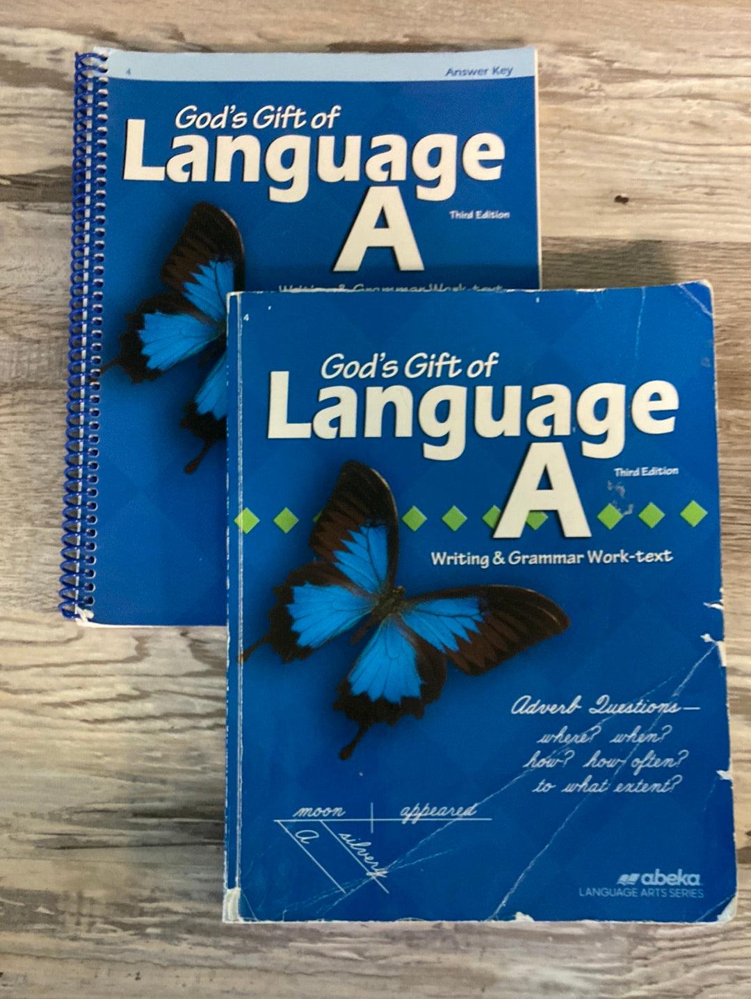 Abeka Language Arts 4 Partial Set