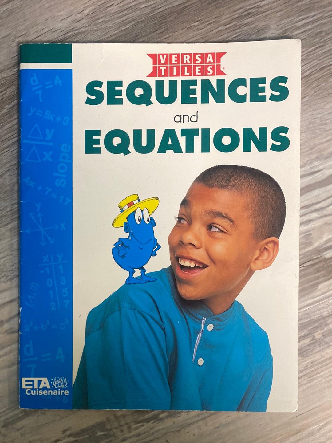 Versa Tiles Sequences and Equations by ETA Cuisenaire