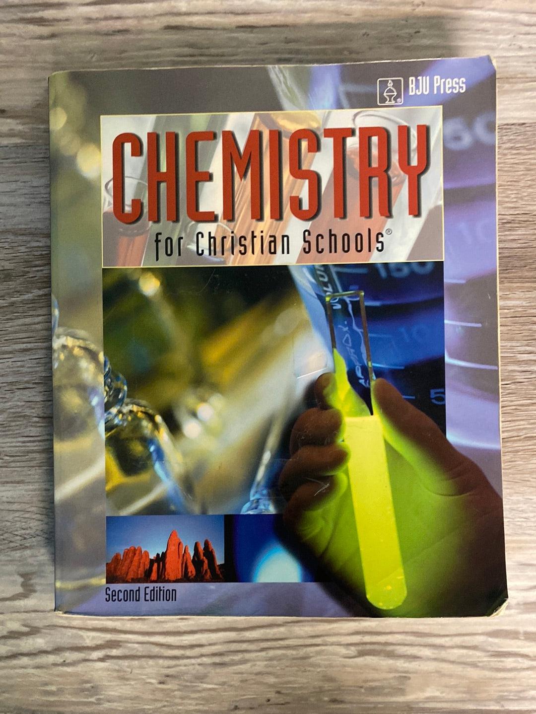 BJU Chemistry 2nd Edition Textbook
