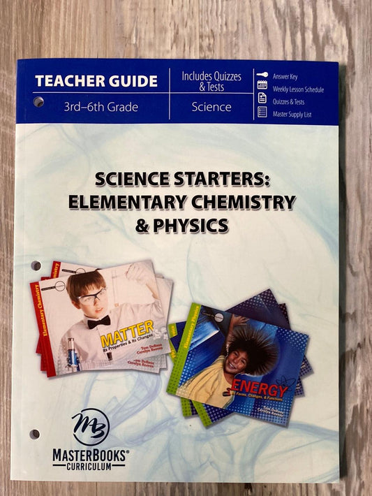 Science Starters: Elementary Chemistry & Physics Set