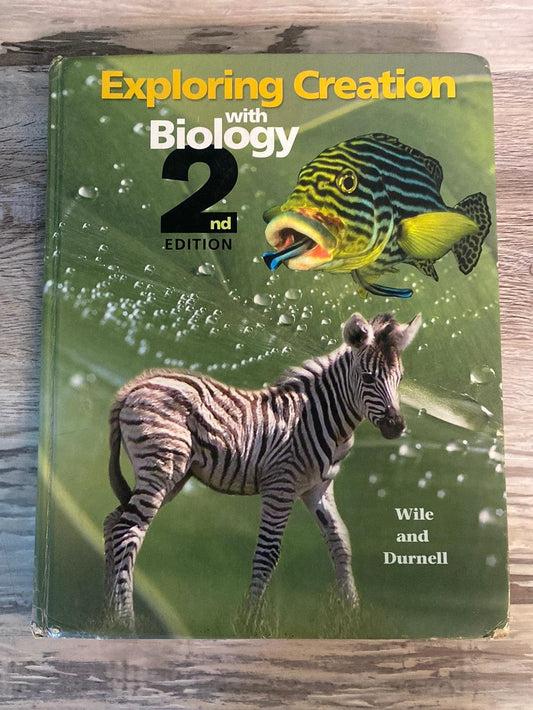 Exploring Creation with Biology 2nd Ed Text, Test and Lessons - First Homeschool