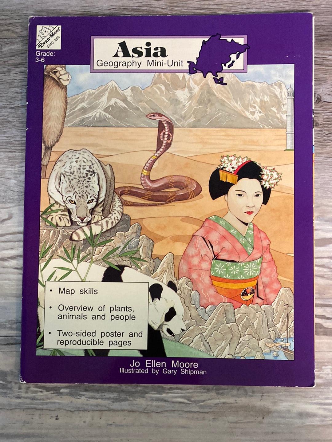 Asia Geography Unit by Evan Moor