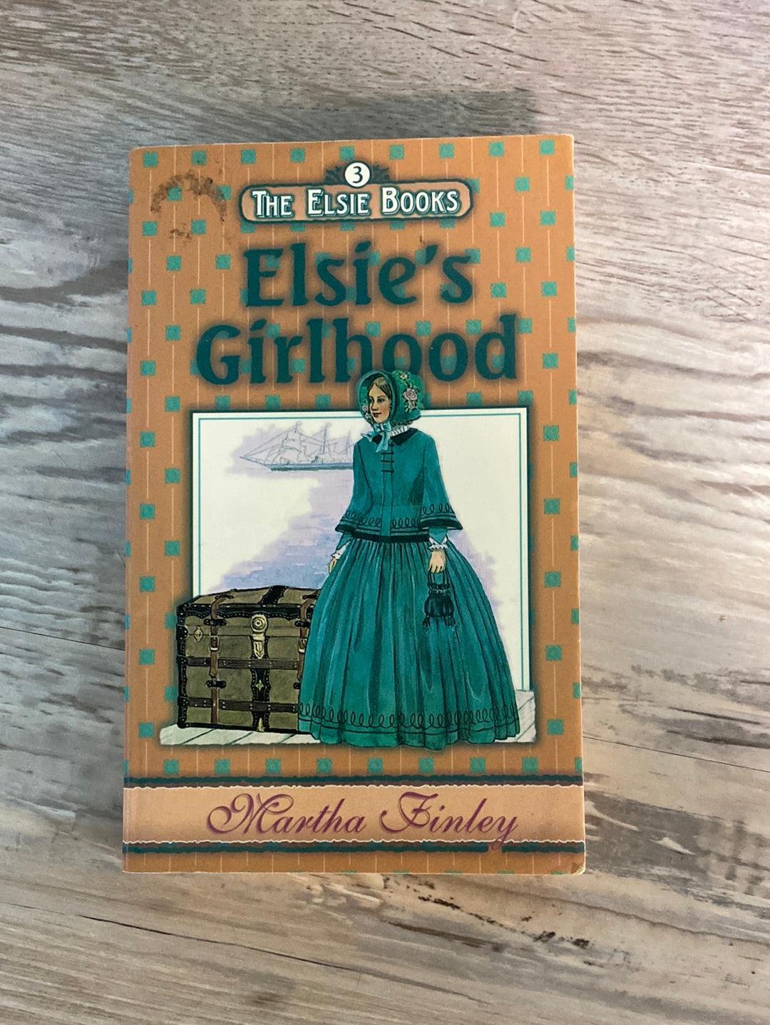 Elsie's Girlhood (The Elsie Books, Volume 3) by Martha Finley