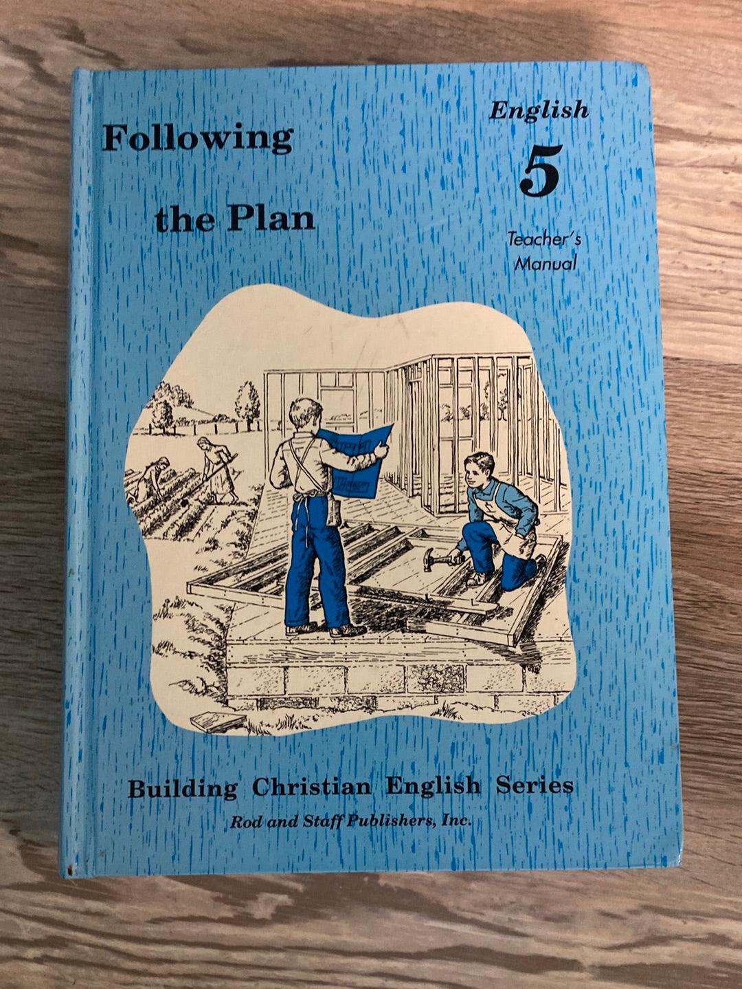 Rod and Staff Building Christian English 5 Set