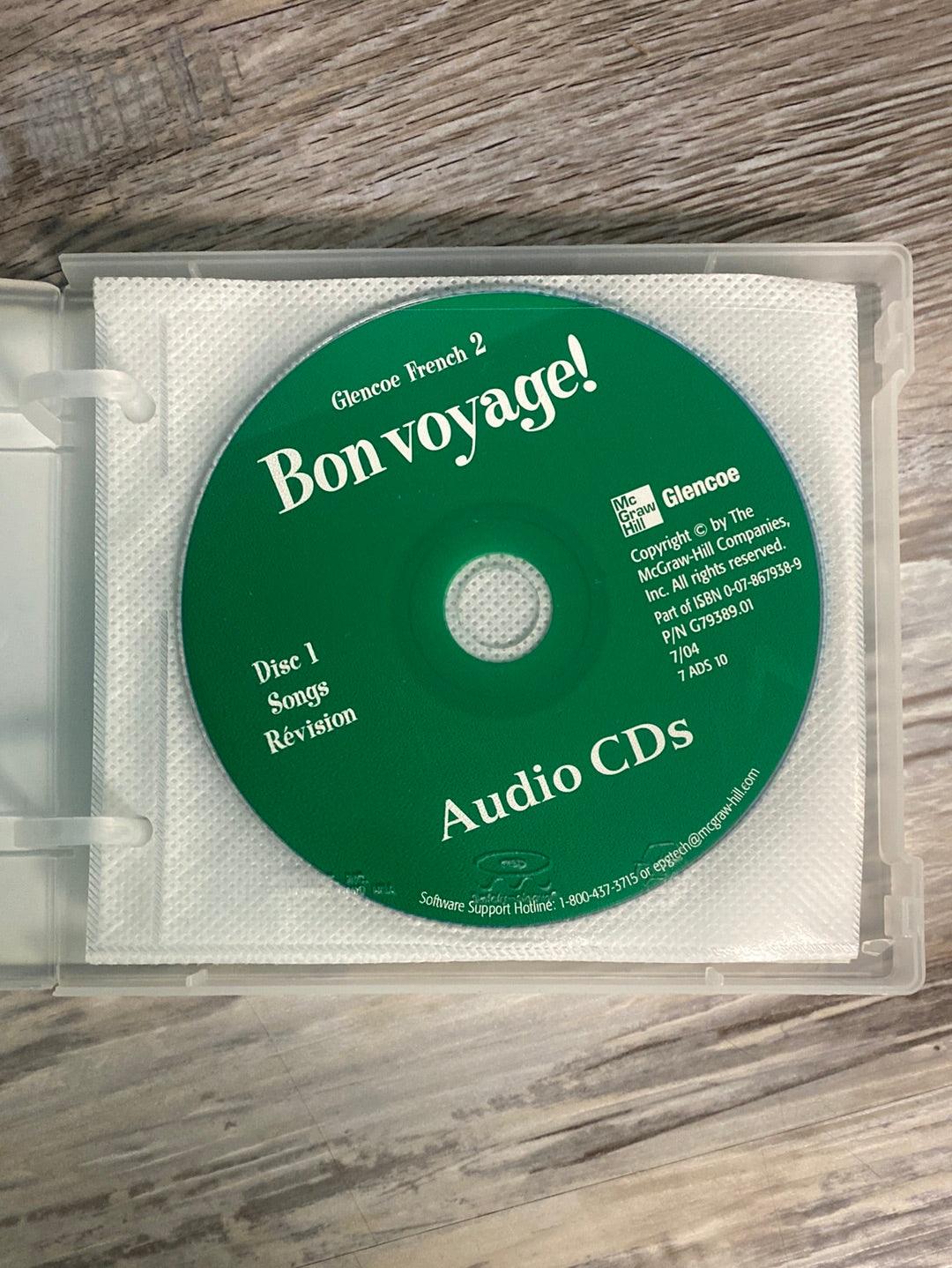 Bon Voyage! 2 French audio CD's by Katia Brillié Lutz