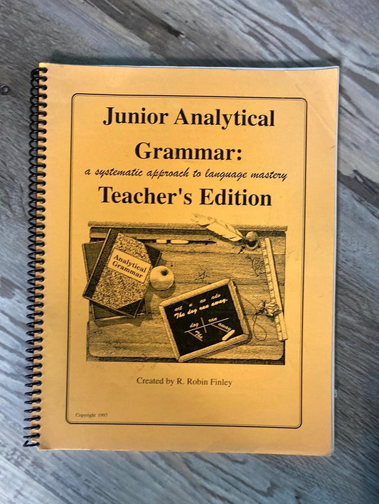 Junior Analytical Grammar Teacher & Student