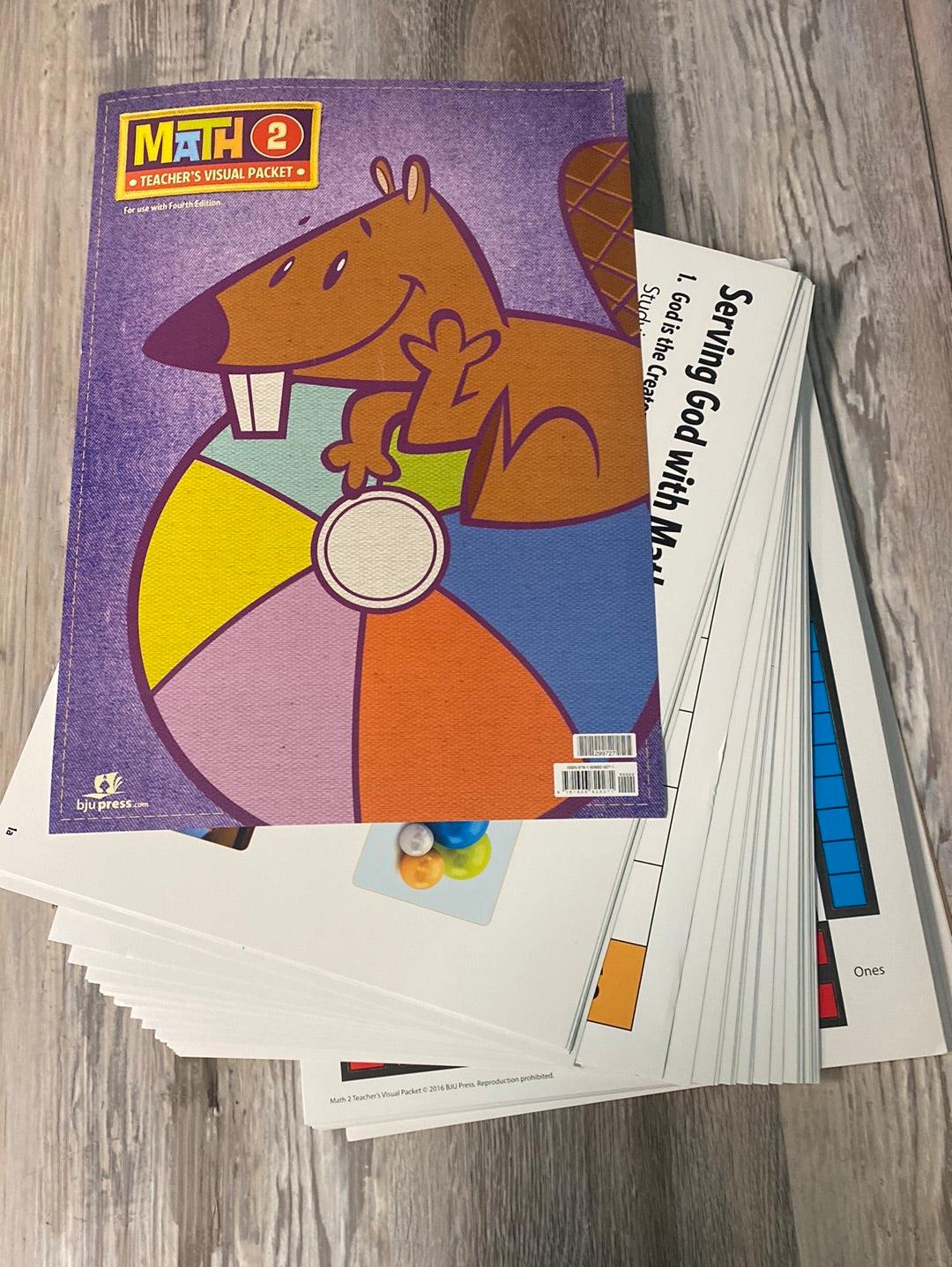 BJU Math 2 Teacher's Visual Packet