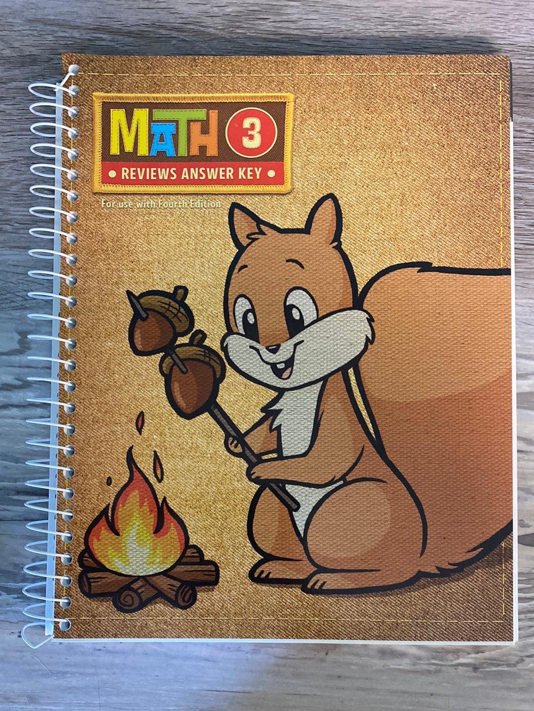 BJU Press Math 3 Reviews & Answers 4th Ed.
