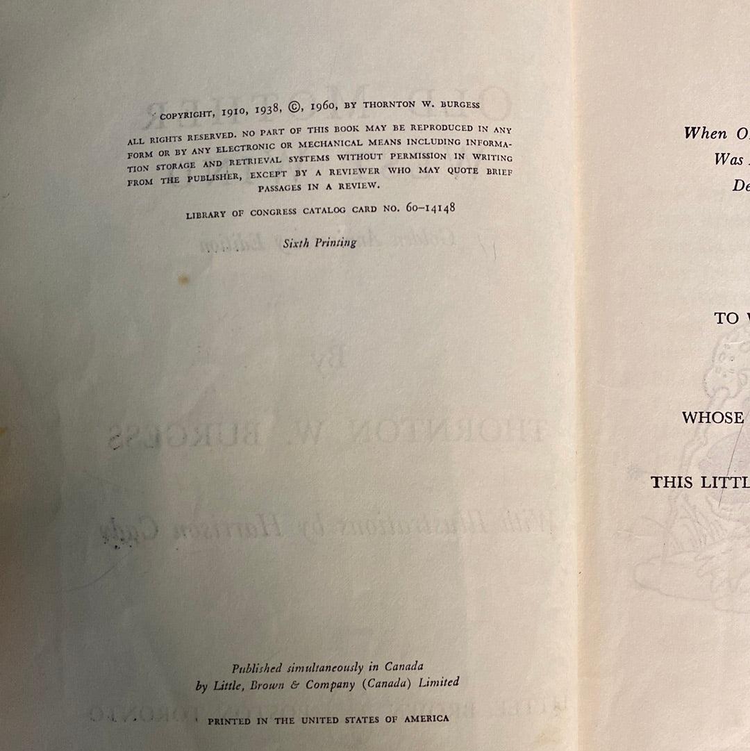 Old Mother West Wind by Thornton W. Burgess 1960