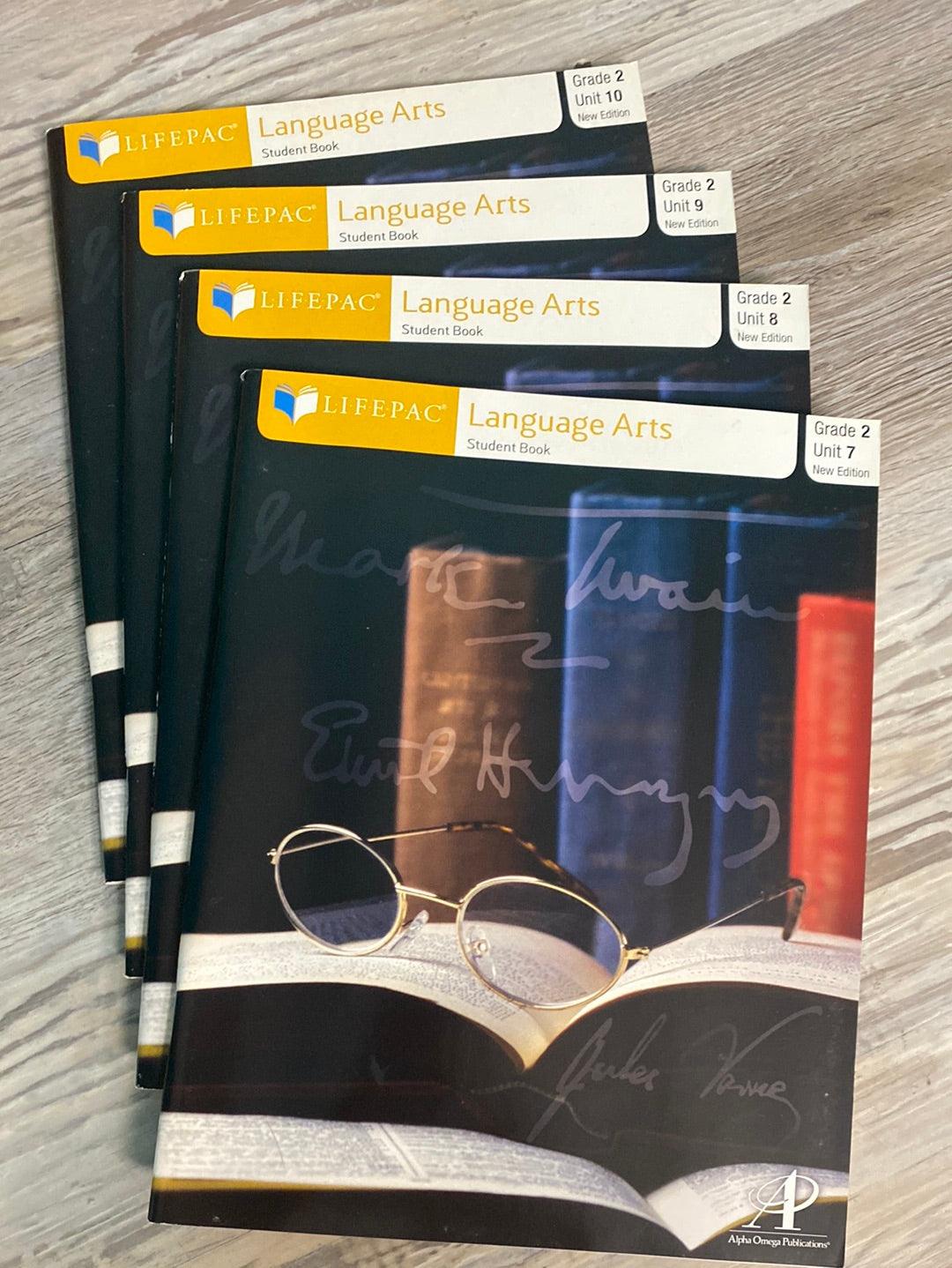 Lifepac Language Arts Grade 2 Teacher + Unit 3-10