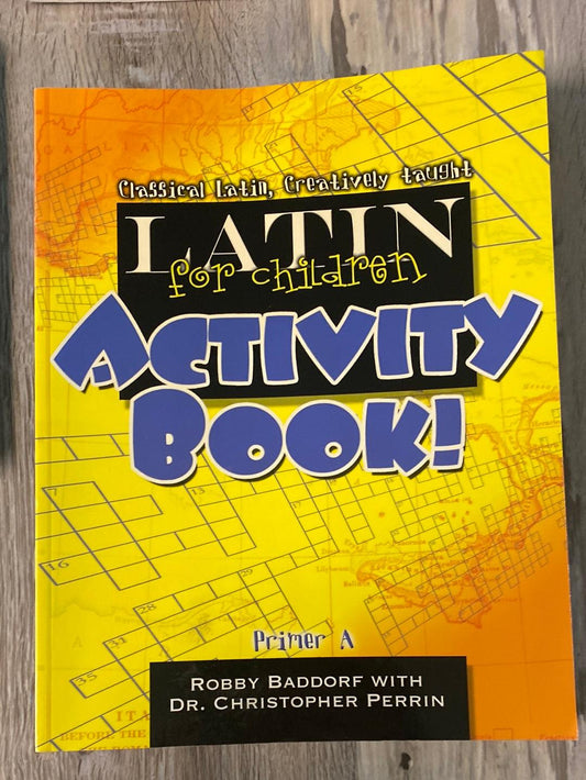 Latin for Children Activity Book Primer A Set