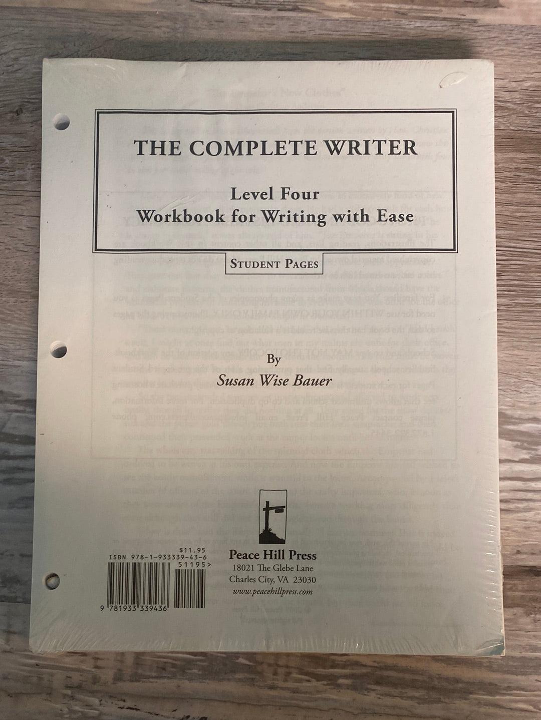 The Complete Writer Lv4 Workbook Student Pages