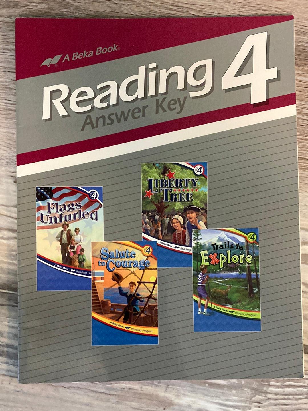 Abeka Language Arts 4 Partial Set