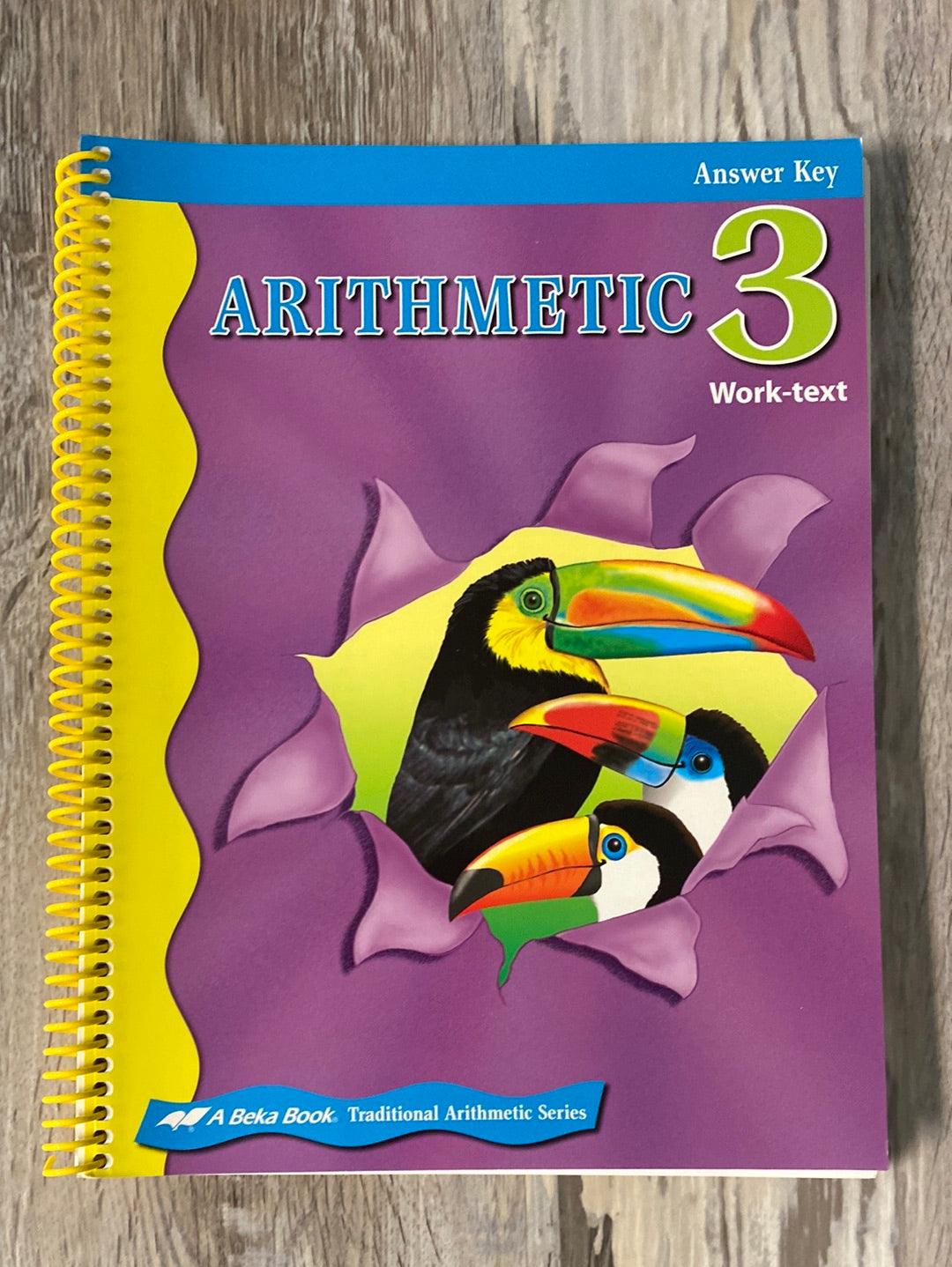 Abeka Arithmetic 3 Teacher Books
