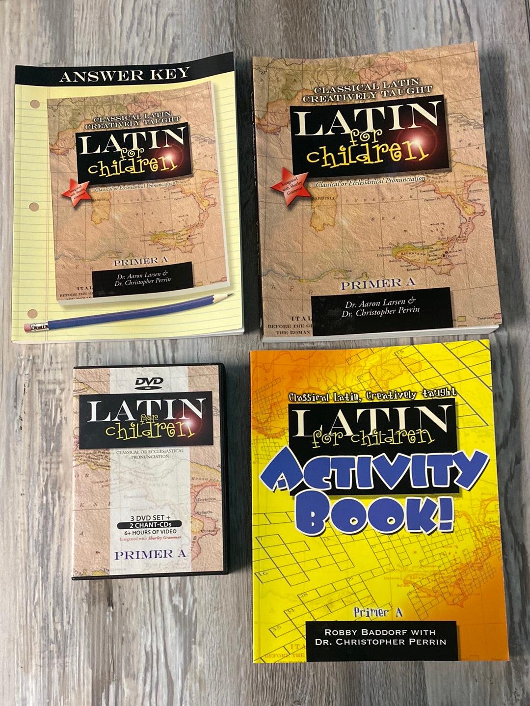 Latin for Children Activity Book Primer A Set