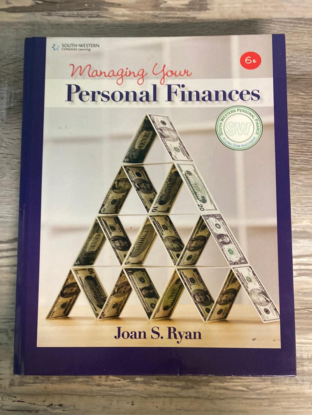 Managing Your Personal Finances (DECA) by Joan S. Ryan