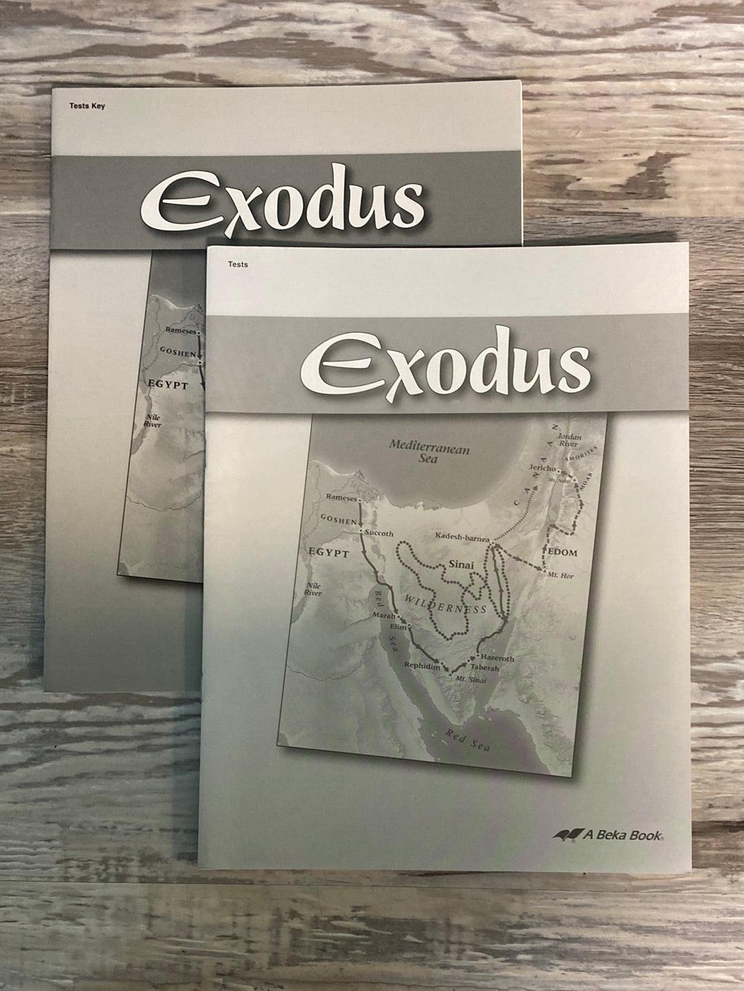 Abeka Exodus: A Self-Paced Study – Test and Key Booklet