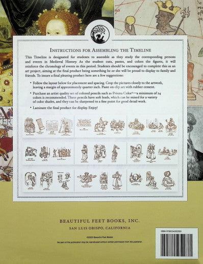Beautiful Feet Medieval History Timeline - Condition GOOD & CLEAN