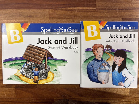 Spelling You See B, Jack and Jill Instructor's Handbook — Good