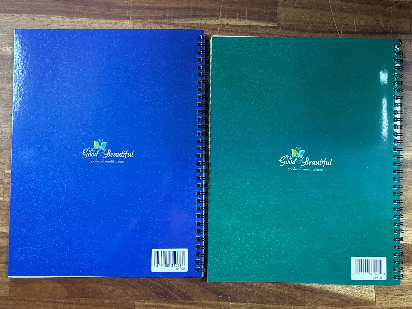 Good and Beautiful Creative Writing Notebooks #1 & #2 Grades 3-8