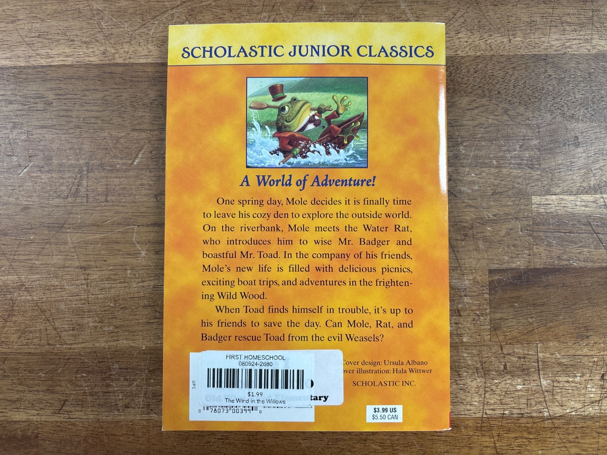 Scholastic Junior Classics: the Wind in the Willows Retold — photo 2 of 2