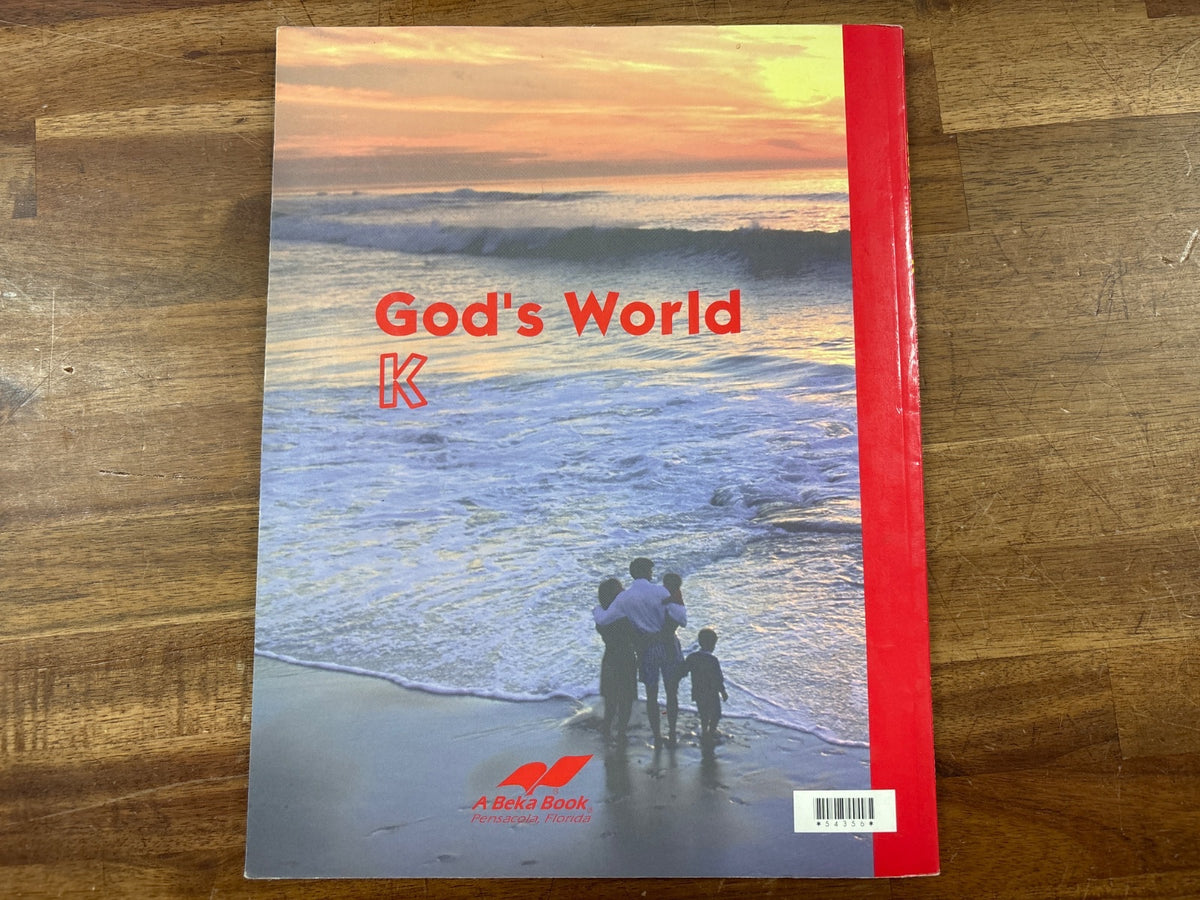 Abeka God's World K Teacher Edition Science Series — photo 2 of 2