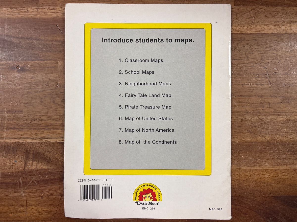 Evan-Moor Beginning Geography Vol 1 How to Use a Map K-2 — photo 2 of 2