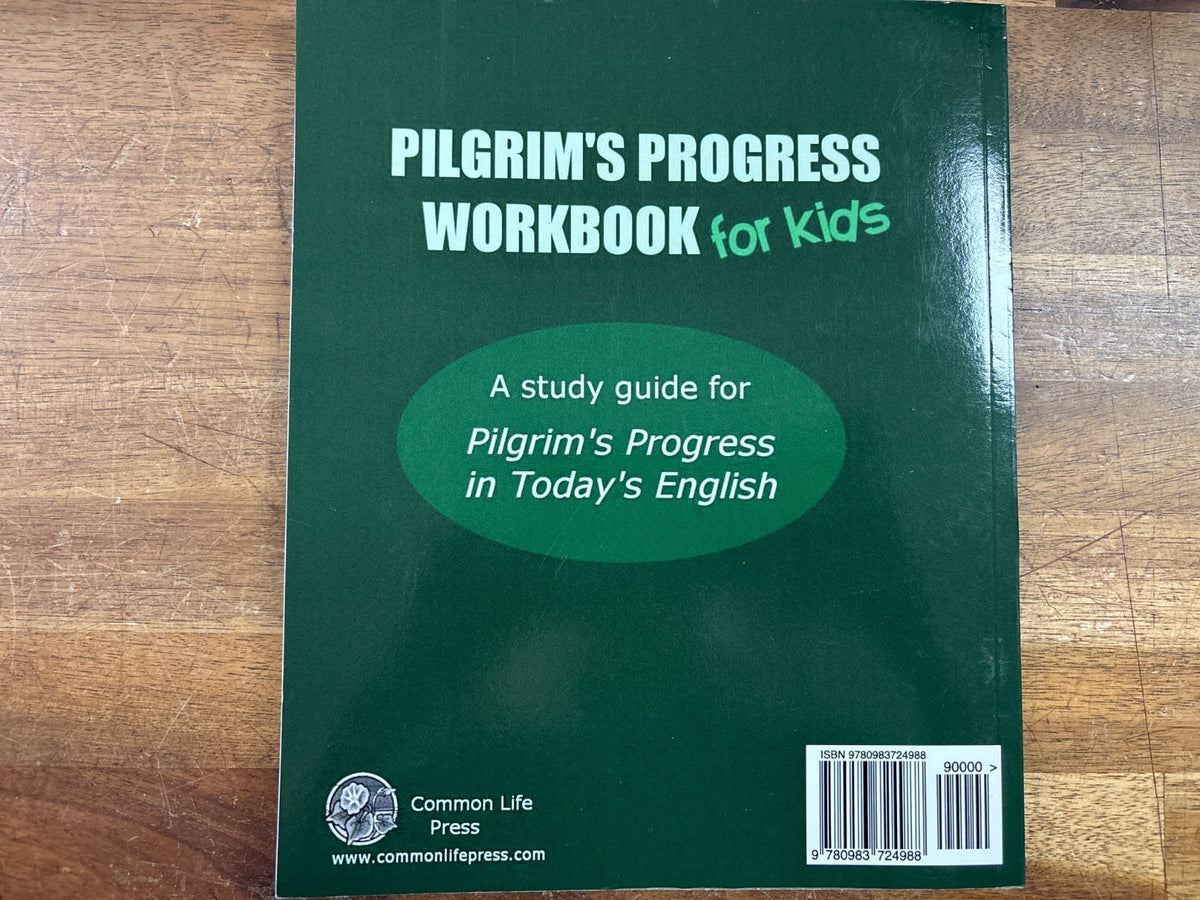 Pilgrim's Progress Workbook for Kids Vol 2 Christiana's Journey