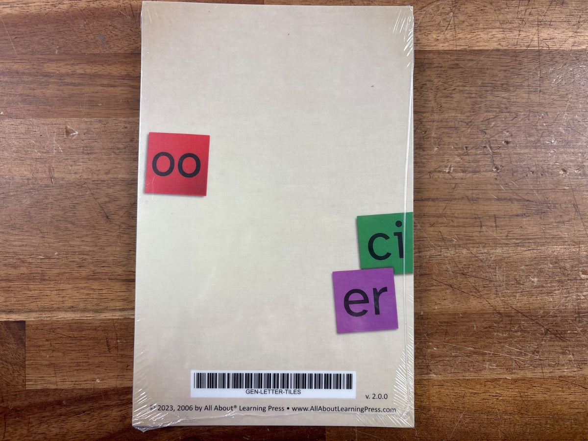 All About Learning Press Letter Tiles Set — photo 2 of 2