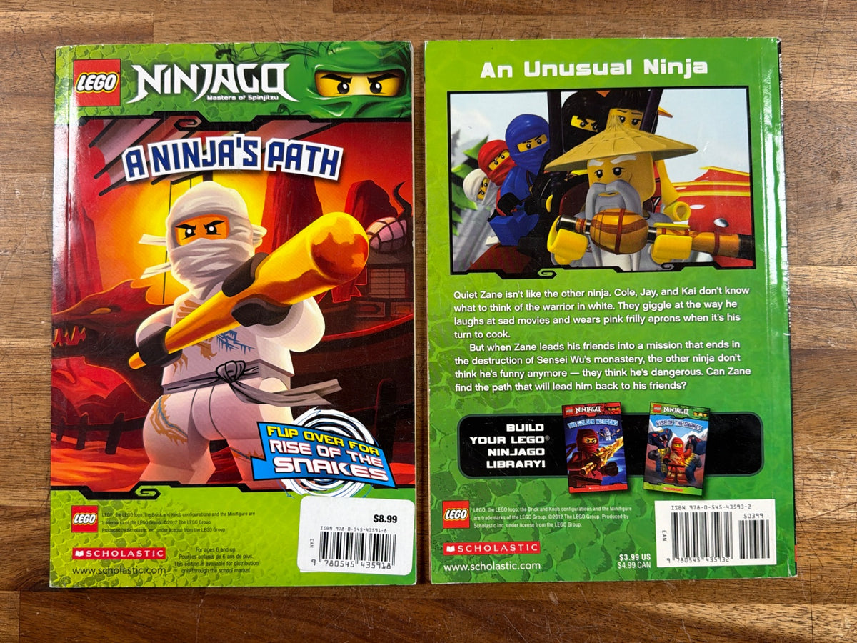 Lego Ninjago Flip Book: Rise of the Snakes & a Ninja's Path