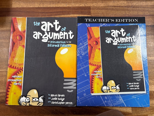 Art of Argument Set: Student Text, Teacher Ed & DVD — photo 2 of 5