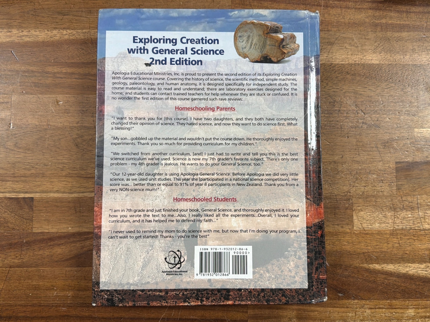 Apologia Exploring Creation with General Science 2nd Ed