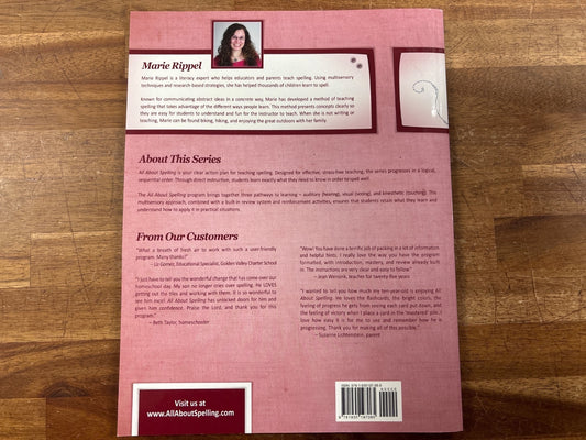 All About Spelling Level 3 Teacher's Manual by Marie Rippel