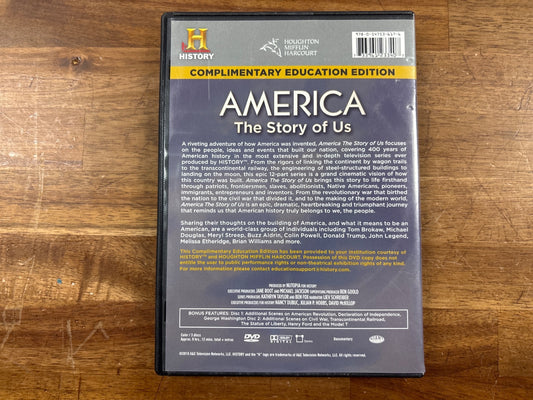 America: the Story of Us DVD - History Channel 3-Disc Set