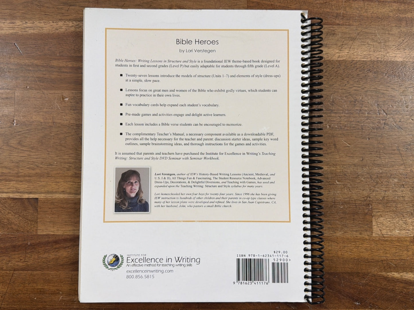 Bible Heroes Writing Lessons in Structure and Style - IEW