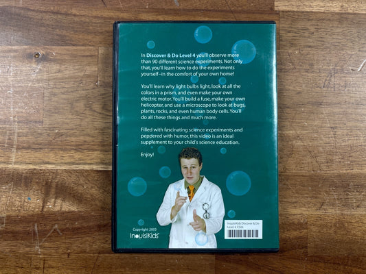 InquisiKids Discover & Do Level 4 Science DVD