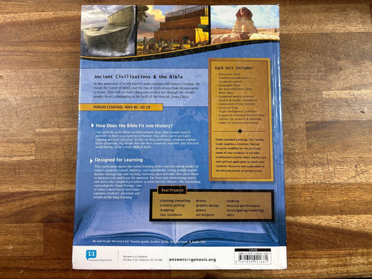 Ancient Civilizations & the Bible Teacher Guide - AiG — photo 2 of 2