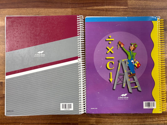 Abeka Arithmetic 3 Curriculum/Lesson Plans & Answer Key Set