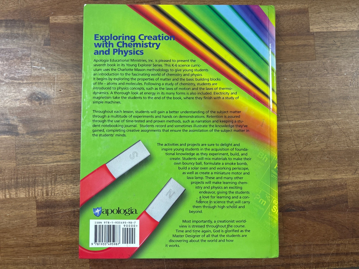 Apologia Exploring Creation with Chemistry and Physics — Good
