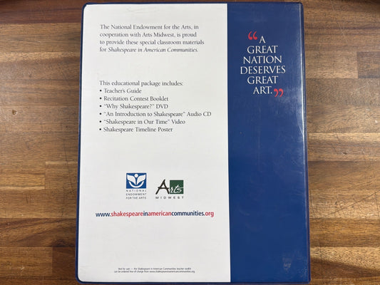 NEA Shakespeare in American Communities Teacher Toolkit Set