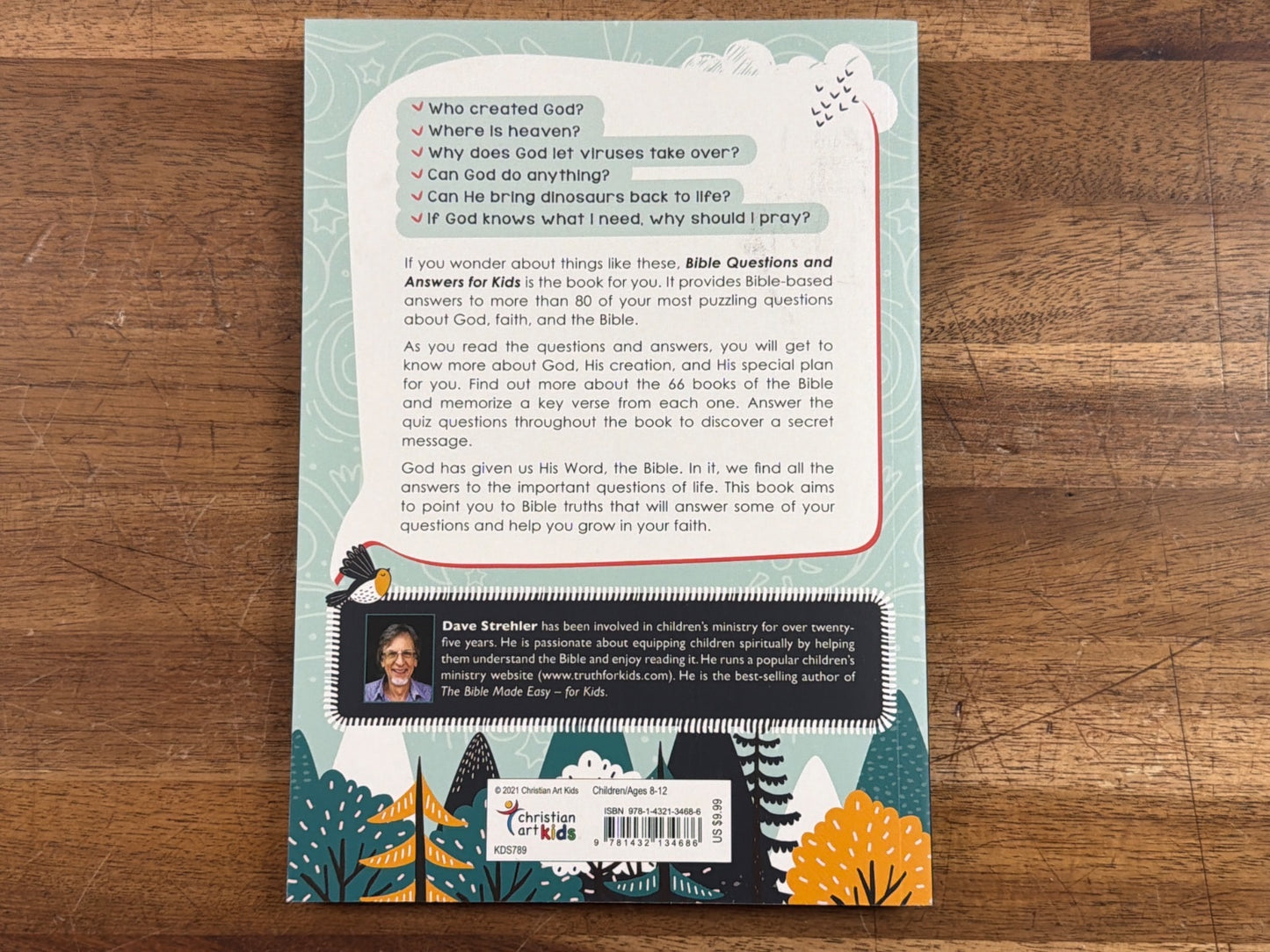 Bible Questions & Answers for Kids by Dave Strehler