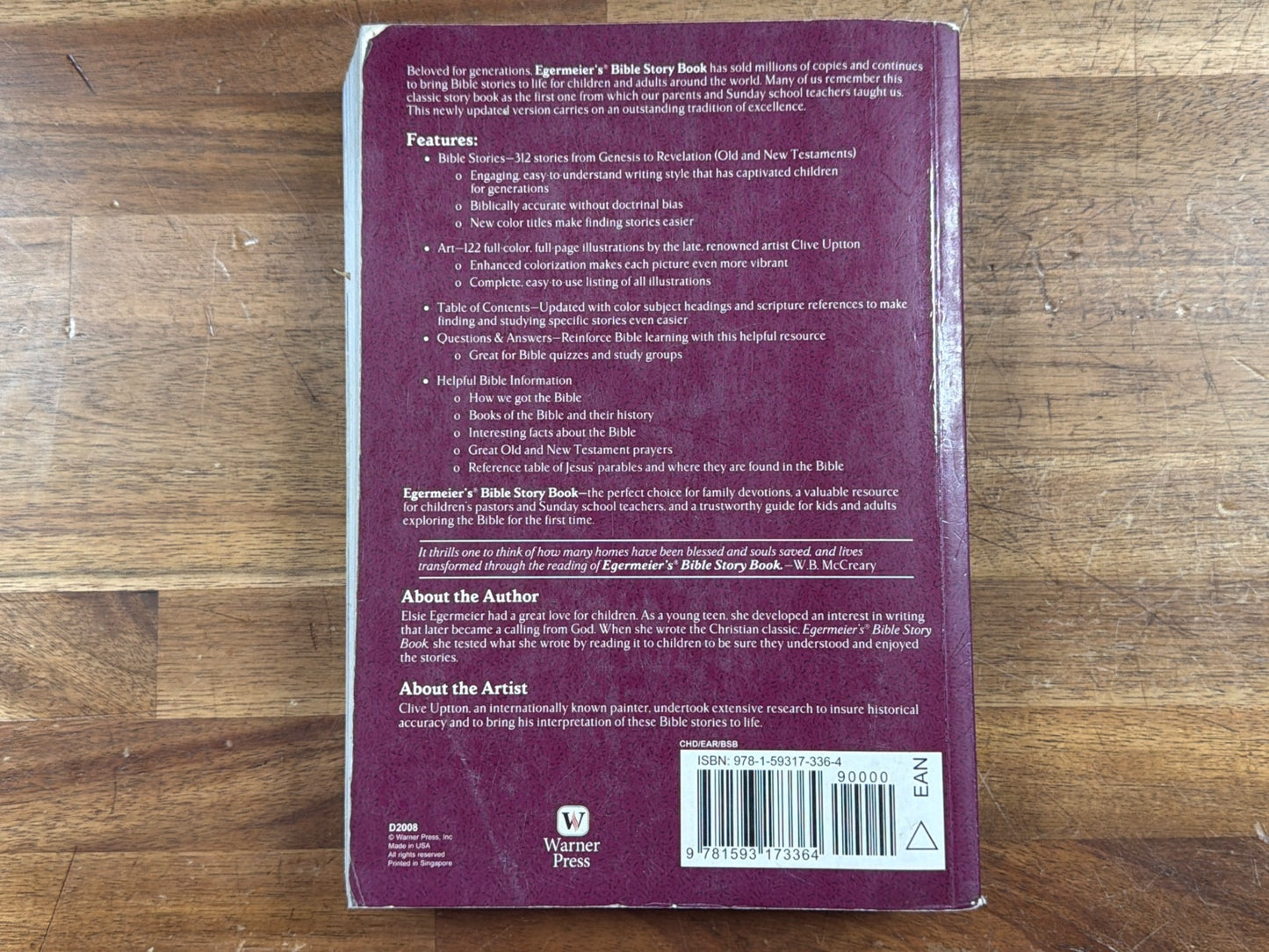 Egermeier's Bible Story Book - 312 Stories Illustrated