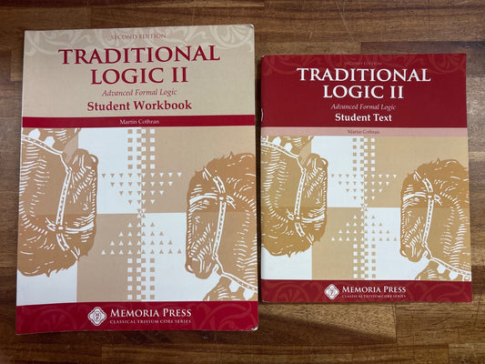 Memoria Press Traditional Logic II 2nd Edition Set