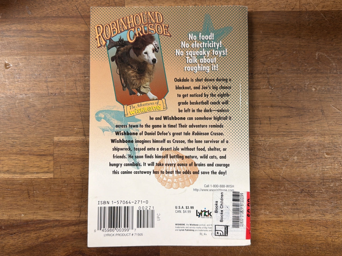 Adventures of Wishbone #4 Robinhound Crusoe Paperback
